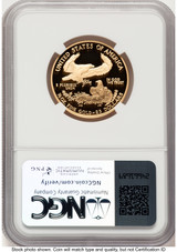 2008-W Proof Gold Eagle 1/2 oz ER Kenneth Bressett Red Book NGC PF70