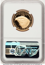 2021-W Type 2 Proof Gold Eagle 1/2 oz FR Eagle 35th Anniversary Label NGC PF70