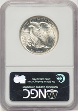 1943 50C CAC Walking Liberty Half Dollar NGC MS67