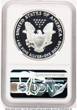 1994-P Proof Silver Eagle 1 oz Brown Label NGC PF70