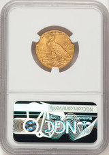 1910 $5 CAC Indian Half Eagle NGC MS64+
