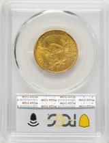 1808/7 $5 Early Half Eagle PCGS AU58
