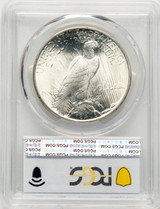 1924 Peace Dollar PCGS MS67