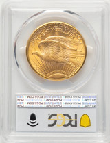 1925-D $20 Saint-Gaudens Double Eagle PCGS MS62