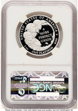 2009-W Proof Platinum Eagle 1 oz ER Blue NGC PF70
