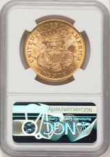 1875 $20 Liberty Double Eagle NGC MS64