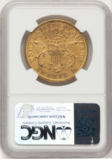 1870 $20 Liberty Double Eagle NGC AU55