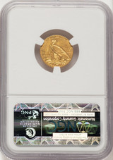 1908 $2.50 Indian Quarter Eagle NGC MS62
