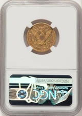 1868 $5 Liberty Half Eagle NGC XF45