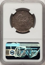 1861 50C Restrike Confederate States of America NGC MS65