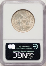 1853 50C Arrow and Rays Seated Half Dollar NGC MS66