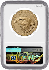 2026-W 1 oz Enhanced Gold Eagle 250 FDI NGC MS70 (1776-2026) Hancock
