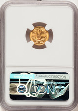 1885 G$1 Gold Dollar NGC MS67
