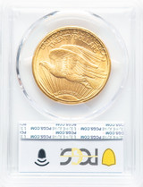 1924-S $20 Saint-Gaudens Double Eagle PCGS MS63