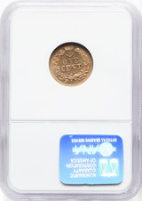 1862 1C CAC Indian Cent NGC MS64