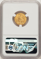 1909 $2.50 Indian Quarter Eagle NGC MS64