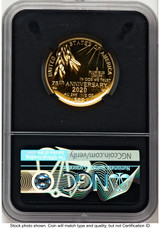2020-W 1/2 oz Proof Gold End of World War II 75th Anniversary ER V-Day Label Modern Issues NGC MS70