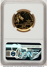 2020-W 1/2 oz Proof Gold End of World War II 75th Anniversary FDI V-Day Label NGC PF70