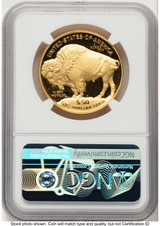 2021-W Proof Gold Buffalo 1 oz Mike Castle NGC PF70