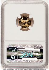 1989-P Proof Gold Eagle 1/10 oz Brown Label NGC PF70