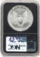 1999 Silver Eagle Anna Cabral NGC MS70