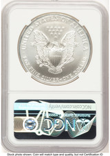 1997 Silver Eagle John NGC MS70 Mercanti