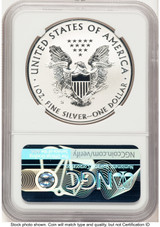 2019-S Enhanced Reverse Proof Silver Eagle 1 oz ER Trolley Label NGC PF69