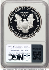 2002-W Proof Silver Eagle 1 oz John NGC PF70 Mercanti
