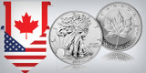 The American Silver Eagle and the Canadian Silver Maple are Coins of Many Firsts