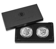 ​The 2023 Morgan and Peace Silver Dollars