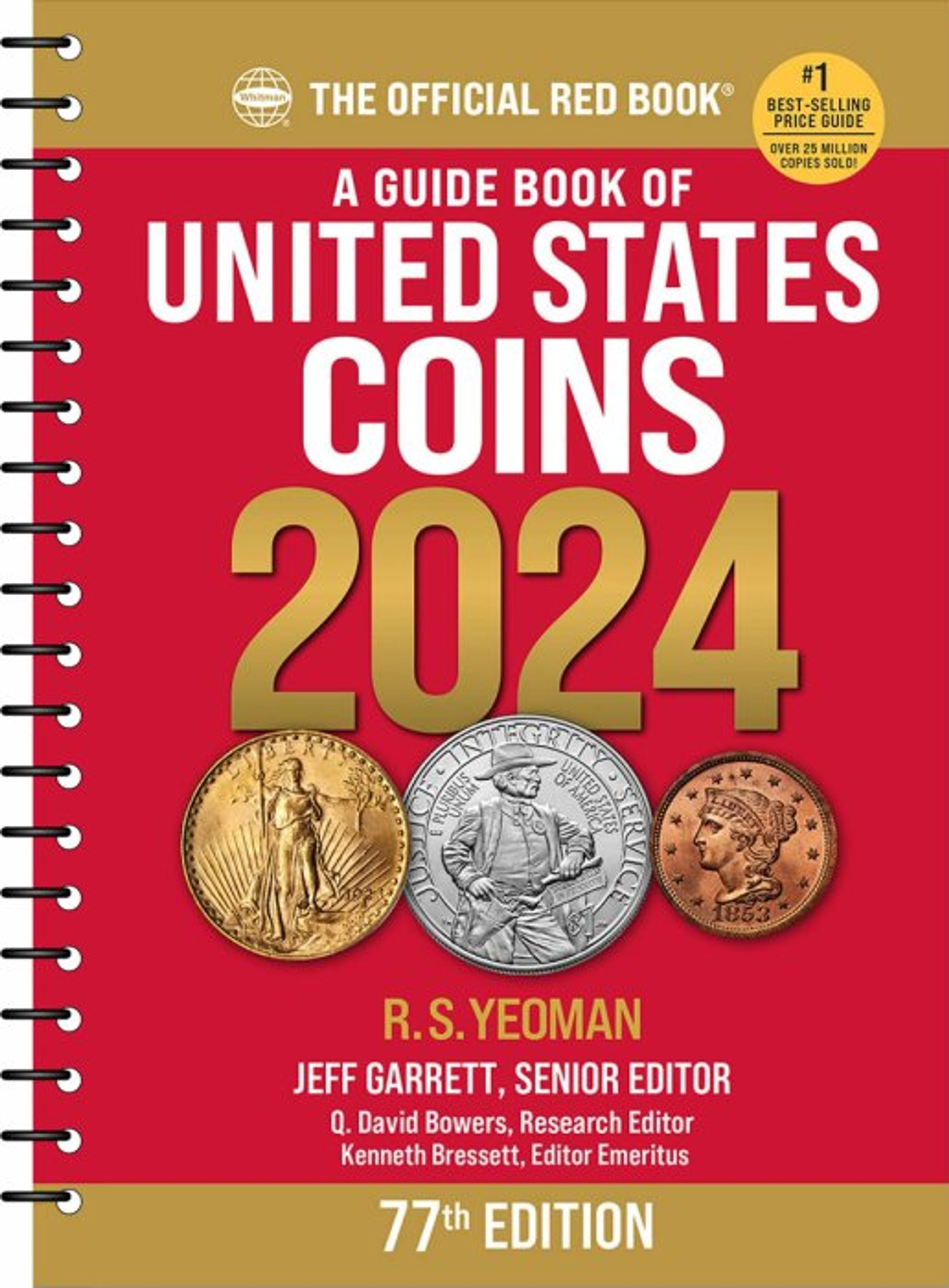 2024 Official Red Book A Guide Book Of United States Coins Yeoman 77th   2024 Red Book  30095.1695402078 