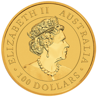 2021 1 oz Australian Gold Kangaroo Coin