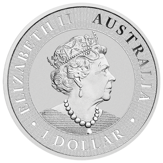 2021 1 oz Australian Silver Kangaroo Coin