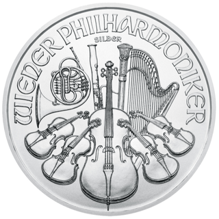 2021 1 oz Austrian .999 Silver Philharmonic Coin