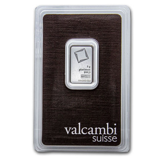 5 GRAM PLATINUM BAR VALCAMBI