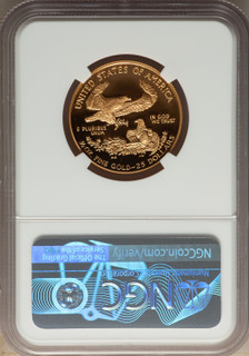 1995-W Complete 5 Coin American Gold and Silver Eagle 10th Anniversary Set NGC PF70UCAM John Mercanti Signed