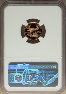 1995-W Complete 4 Coin American Gold Eagle 10th Anniversary Set NGC PF70UCAM