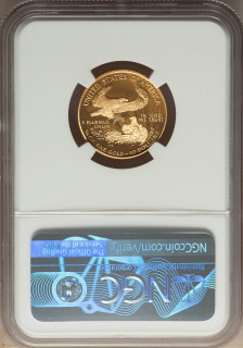 1995-W Complete 4 Coin American Gold Eagle 10th Anniversary Set NGC PF70UCAM