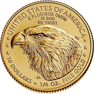2021 1/4 oz American Gold Eagle Coin BU Type 2