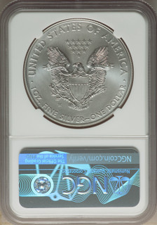 2011-W S$1 Silver Eagle Burnished First Strike SP Modern Bullion Coins NGC MS70