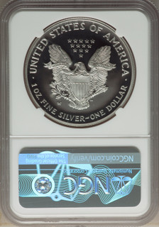 2004-W S$1 Silver Eagle NGC PF70