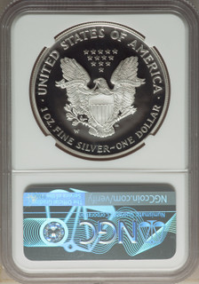 2004-W S$1 Silver Eagle NGC PF70