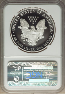 2004-W S$1 Silver Eagle NGC PF70