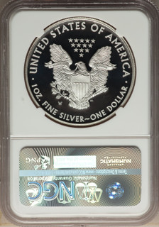 2015-W S$1 Silver Eagle NGC PF70