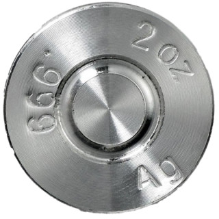 2 oz. Silver Bullet Replica (.308 Cal)