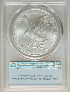 2022-(W) S$ Silver Eagle Struck at West Point FS PCGS MS70