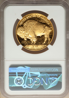 2006-W $50 One-Ounce Gold Buffalo .9999 Fine Gold NGC PF70