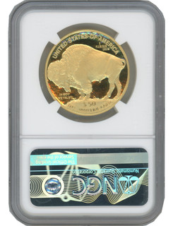 2018-W $50 Gold Buffalo NGC PF70UCAM Ed Moy Signed