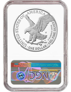 2022-W Silver Eagle Advanced Releases NGC PF70 Ultra Cameo