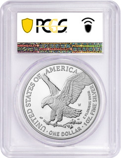 2022-W Silver Eagle First Day Of Issue PCGS PR70DCAM